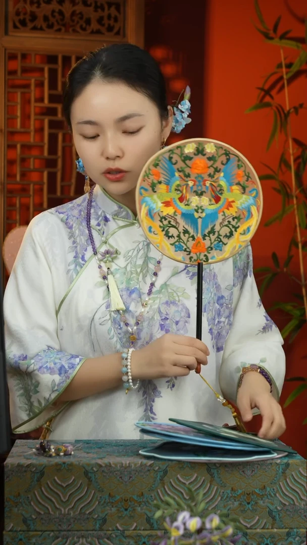 刺绣纯手工非遗国风饰品