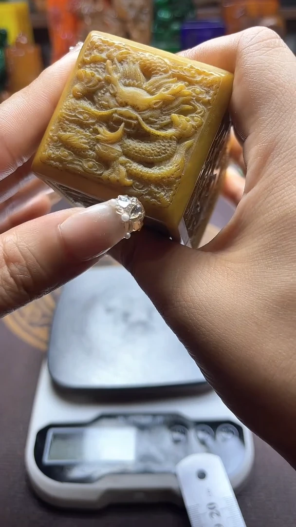 寿山石印石纯天然石料