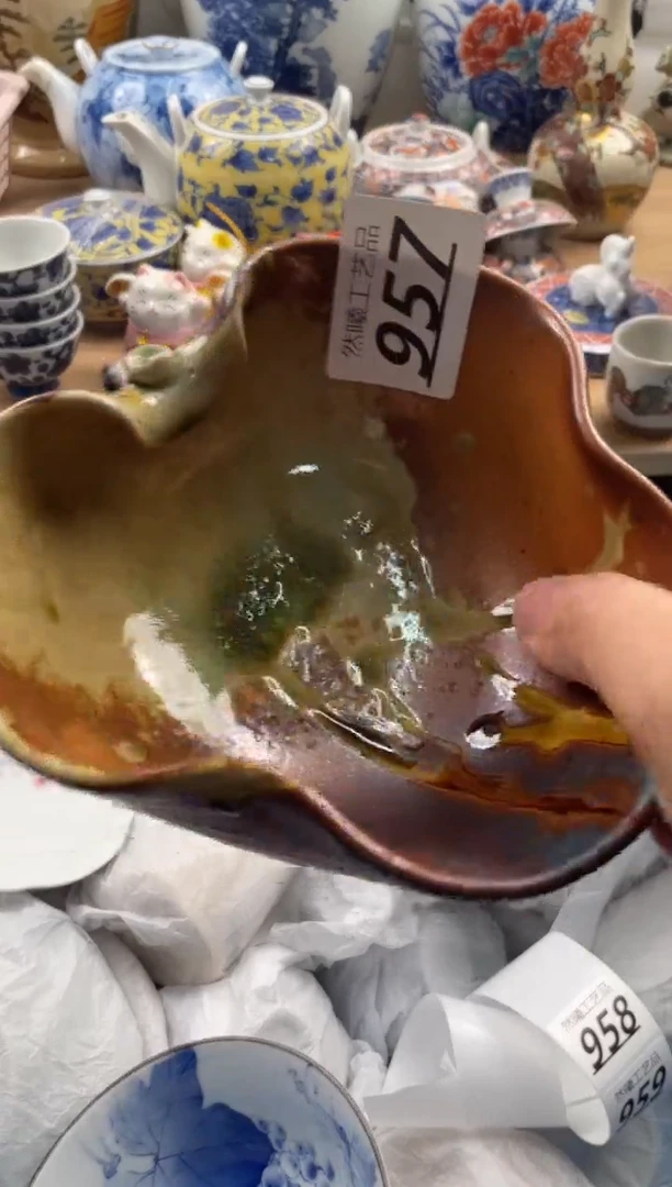 【闪购商品】瓷片957然曦海外工艺品****