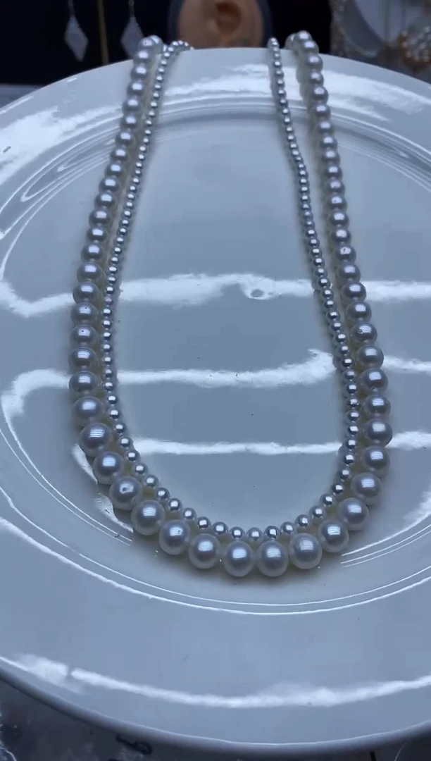 项链未镶嵌淡水珍珠项链