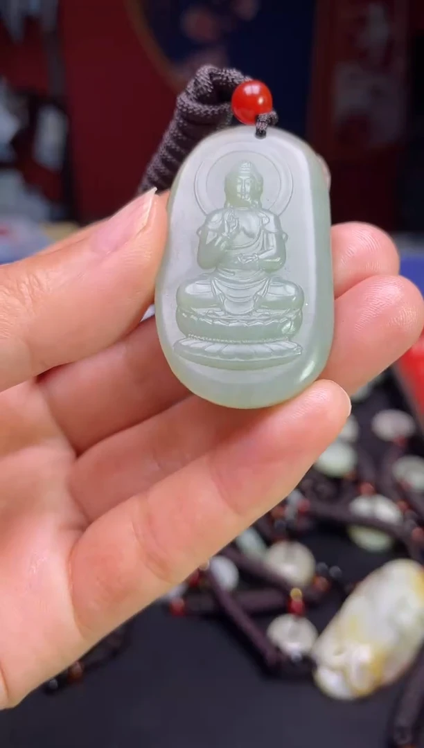 颈饰未镶嵌和田玉123