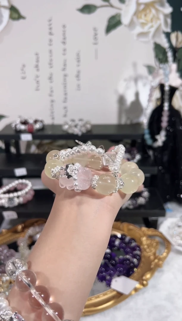 【闪购商品】水晶手链未镶嵌天然水晶多样性发货发起一