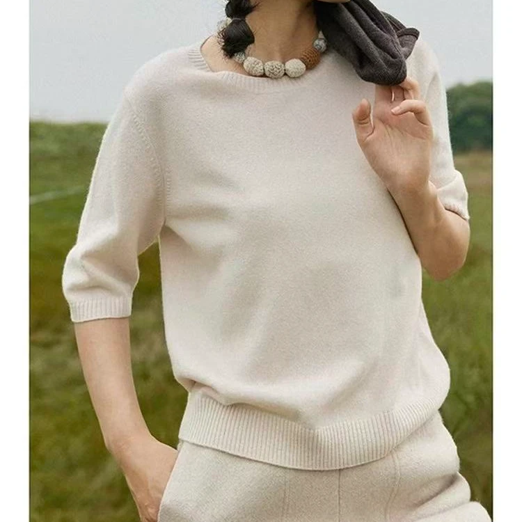 精灵雪绒纯净系列简奢T恤 半袖/百搭