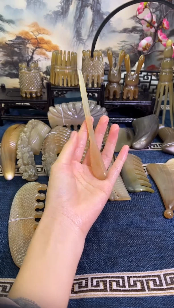 国内老白水白水发簪