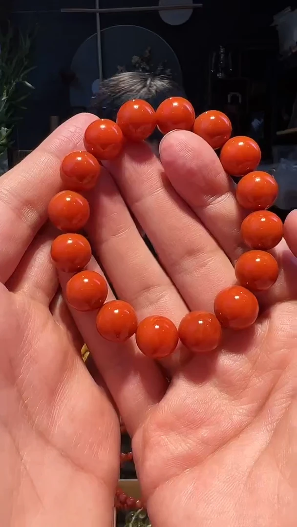 【闪购商品】南红玛瑙手串未镶嵌12+
