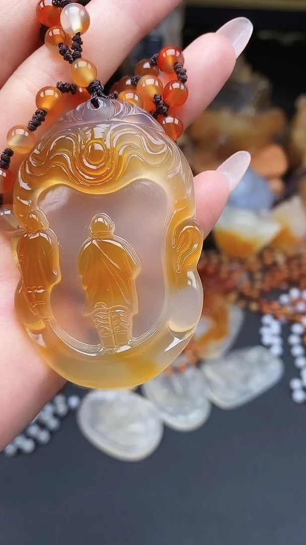 玛瑙/玉髓颈饰未镶嵌dd