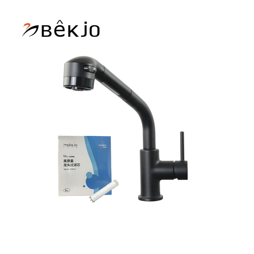 白鸟龙头过滤抽拉龙头加滤芯一盒