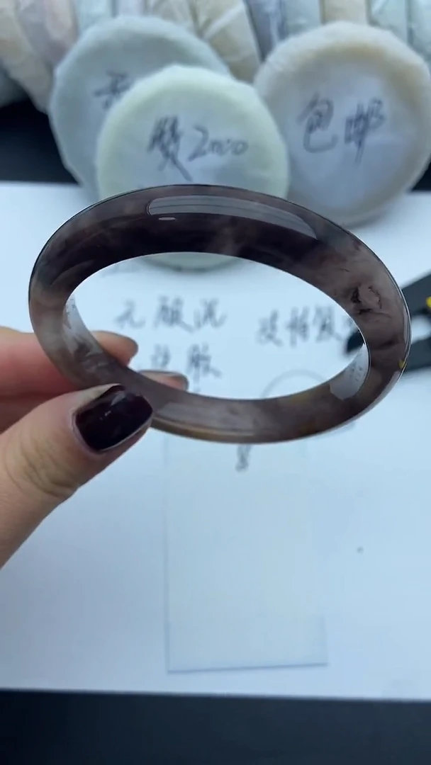 未镶嵌手镯石英质玉8+55/56