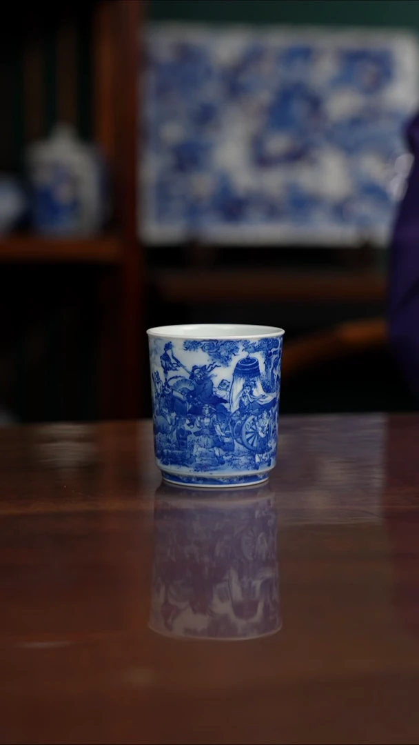 晓竹窑 钟馗嫁妹图