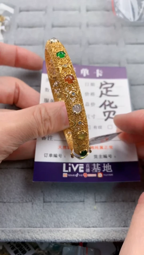 银S925镶嵌戒指翡翠紫*.777-*-------6