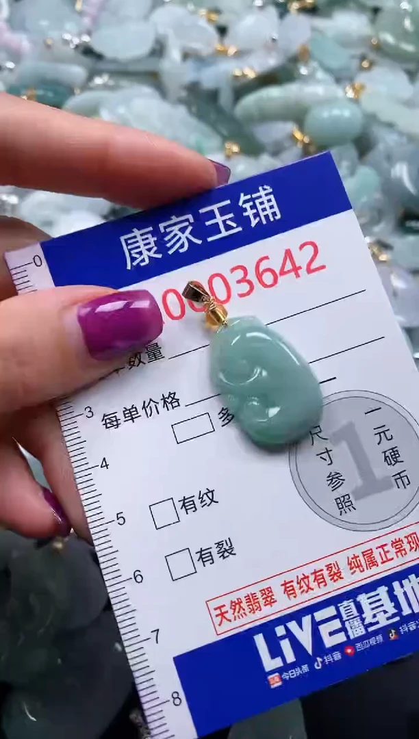 颈饰未镶嵌翡翠3642