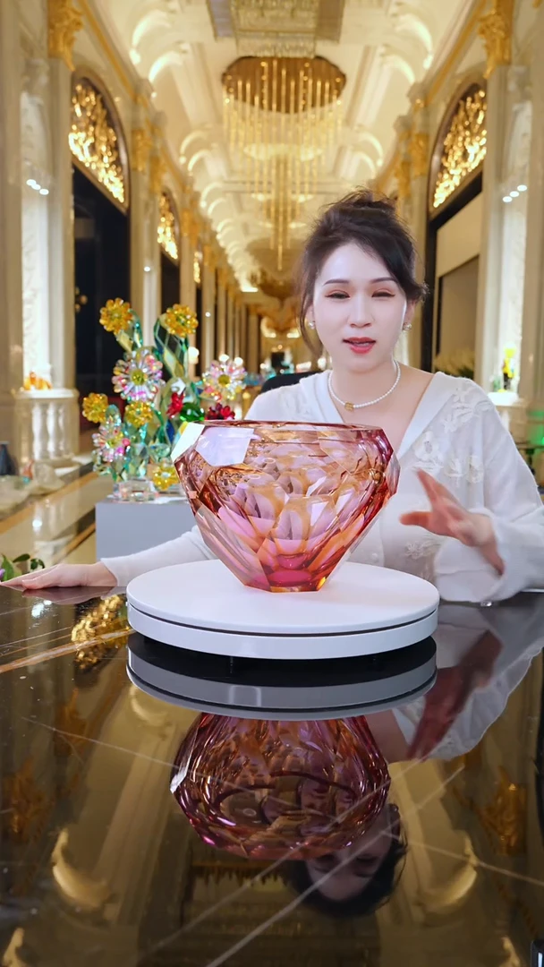 琉璃YB00017琉璃艺术果碗