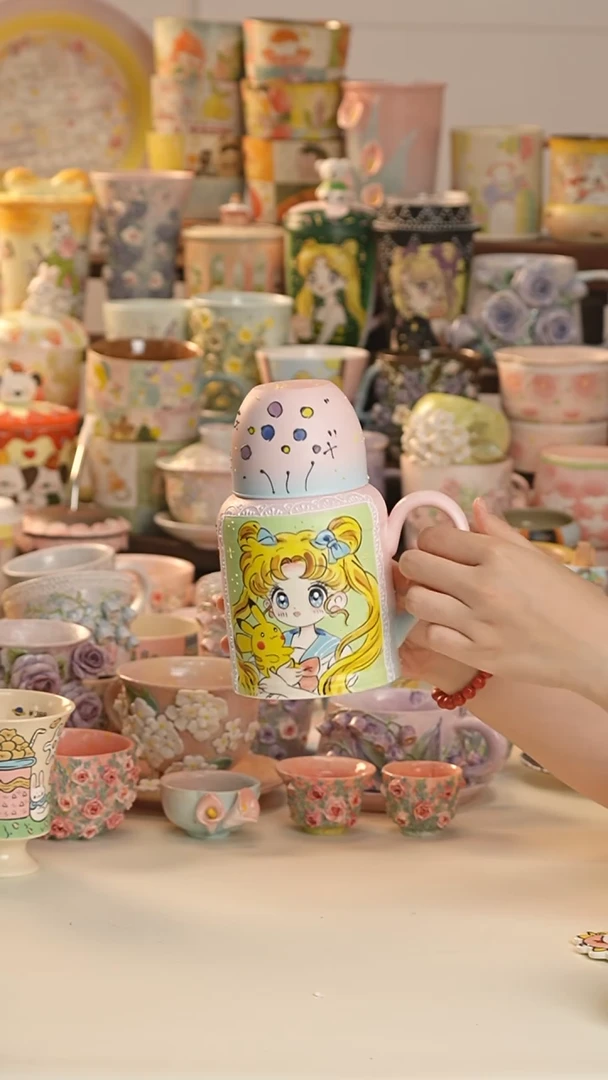 其他景德镇釉下彩手绘设计师款陶瓷