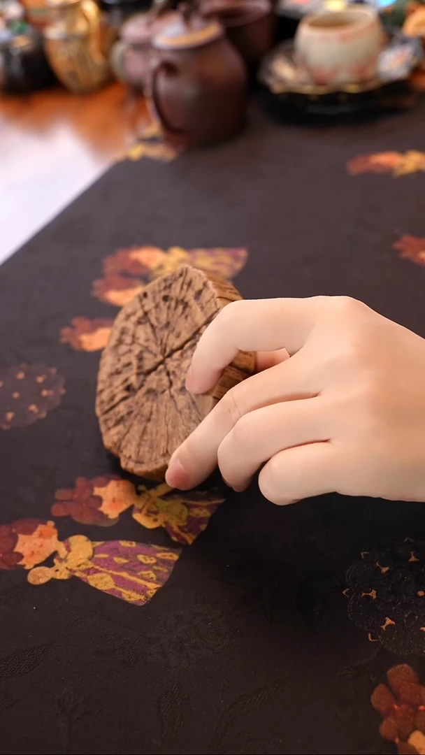 茶壶紫砂段泥树桩杯垫