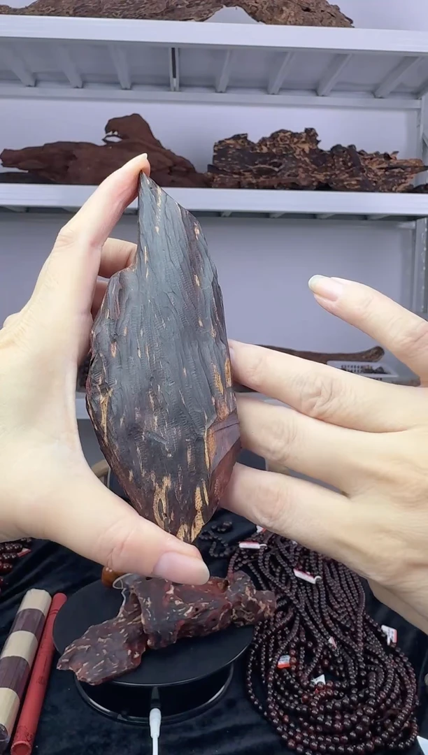 降真香海南红降红降花梨公随型原料64g