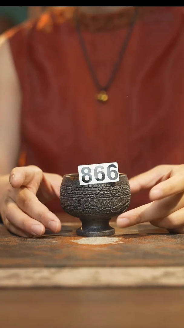 陶瓷茶器茶具主人杯866