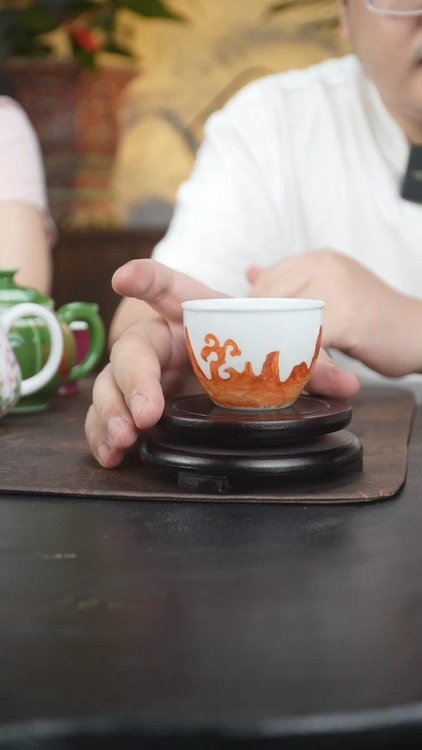 景德镇手工小火山主人杯