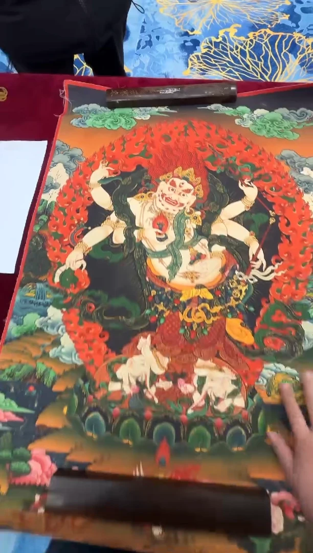 卷轴画唐卡16038