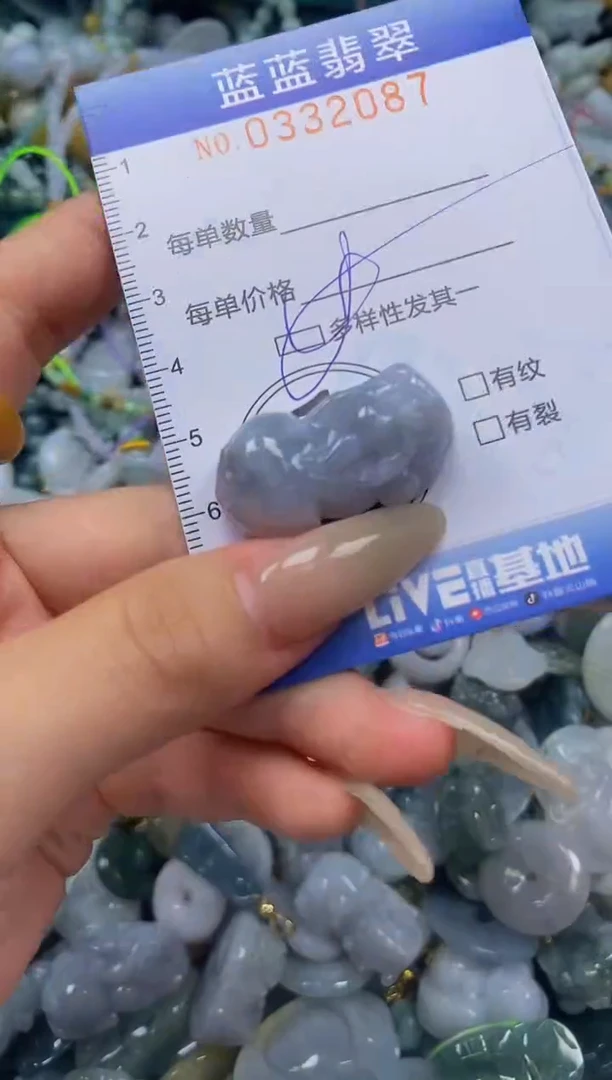 翡翠未镶嵌颈饰闪购0332067