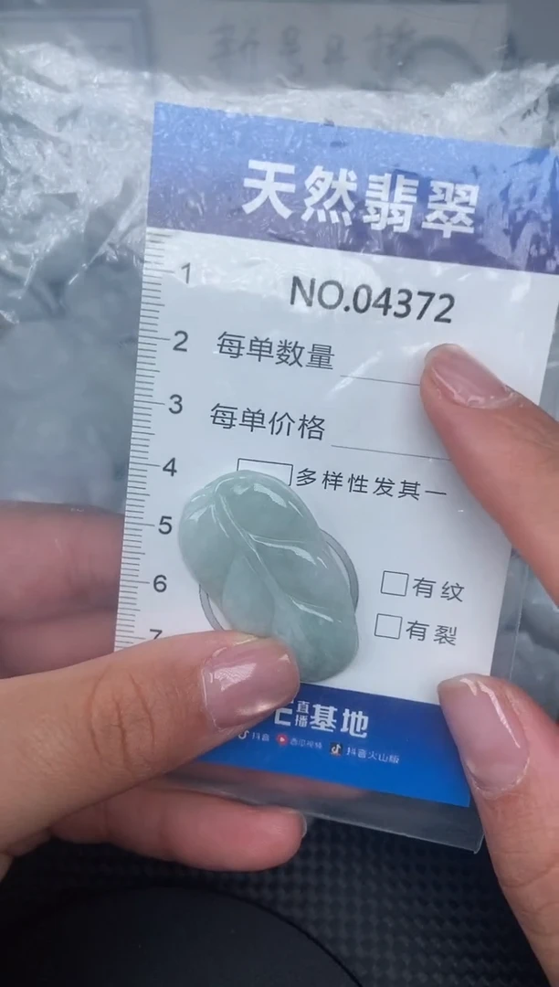 颈饰未镶嵌翡翠纯天然A货翡翠4372