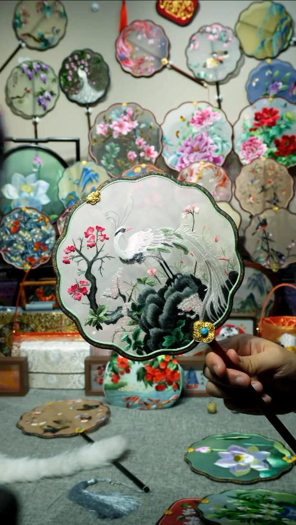 刺绣纯手工苏绣艺术品