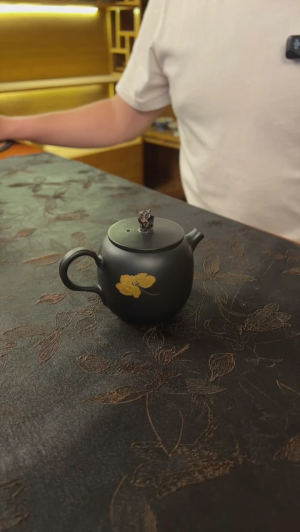 ?***?【陶点茶】建水紫陶 普璞老师 紫陶壶带证书