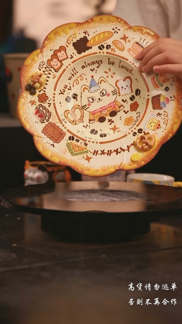 陶瓷景德镇可爱设计师款陶瓷