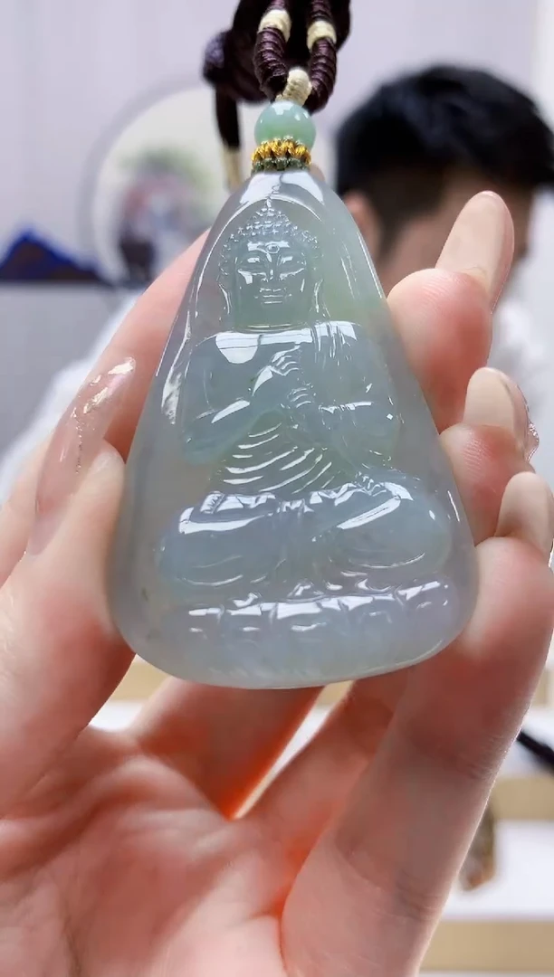 未镶嵌定制翡翠5028jw-毛货挂件19