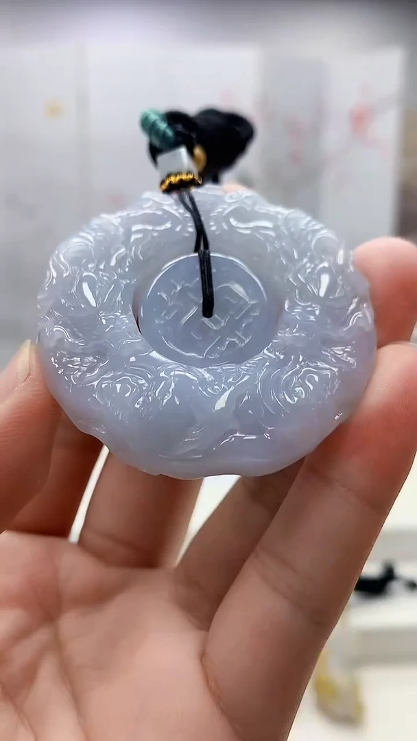 定制翡翠未镶嵌4917bb-毛货挂件74