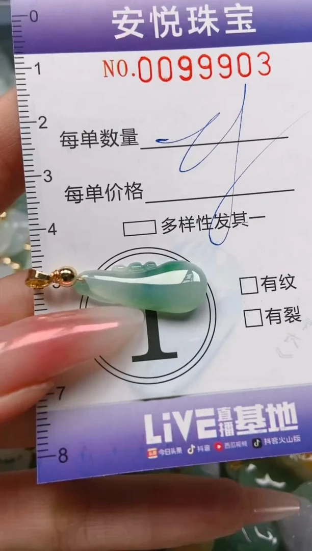 【闪购商品】翡翠颈饰未镶嵌闪购0099903