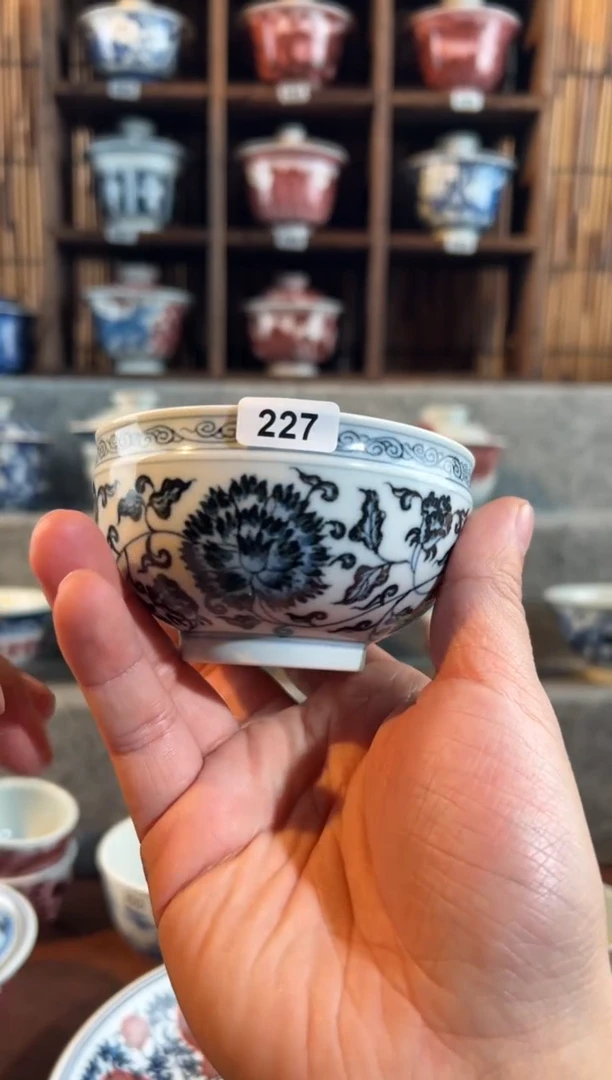 【闪购商品】227天禄言瓷手绘茶具