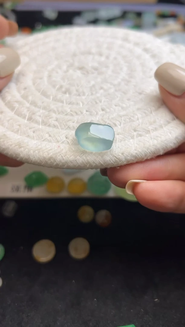 未镶嵌定制翡翠18000+900蓝随行-lm116