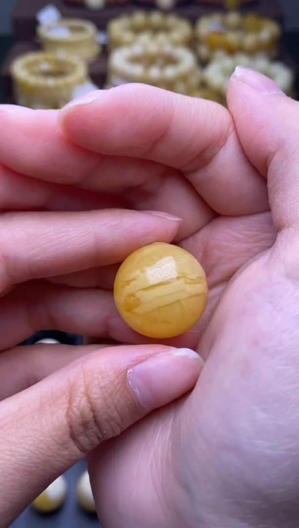 【闪购商品】琥珀裸石未镶嵌大小姐珠宝严选31