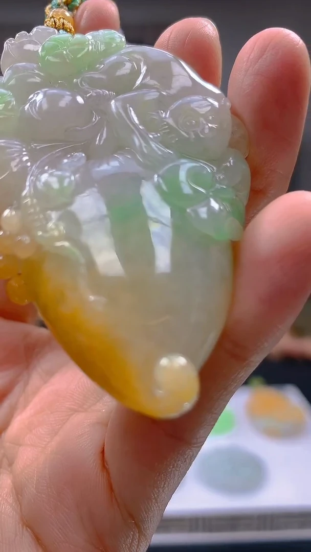 定制翡翠未镶嵌花***.毛货闪购链接XDS0