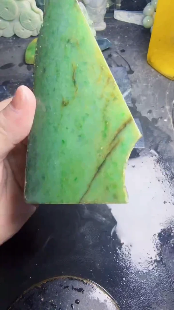 未镶嵌挂件翡翠天然翡翠097