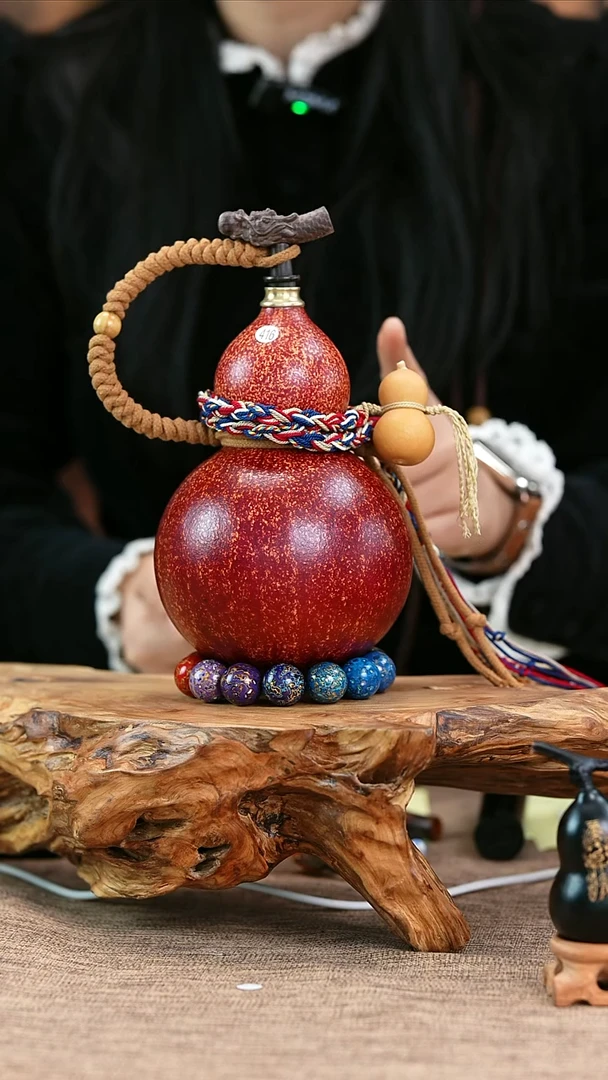 【闪购商品】416—光岳葫天然大漆酒葫芦不含漆珠