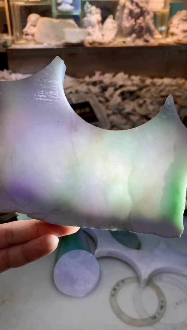 翡翠未镶嵌颈饰0朗0翡翠珠宝 267