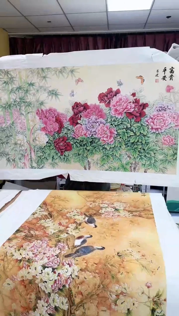 国画九霄甄选国画作品zhb019