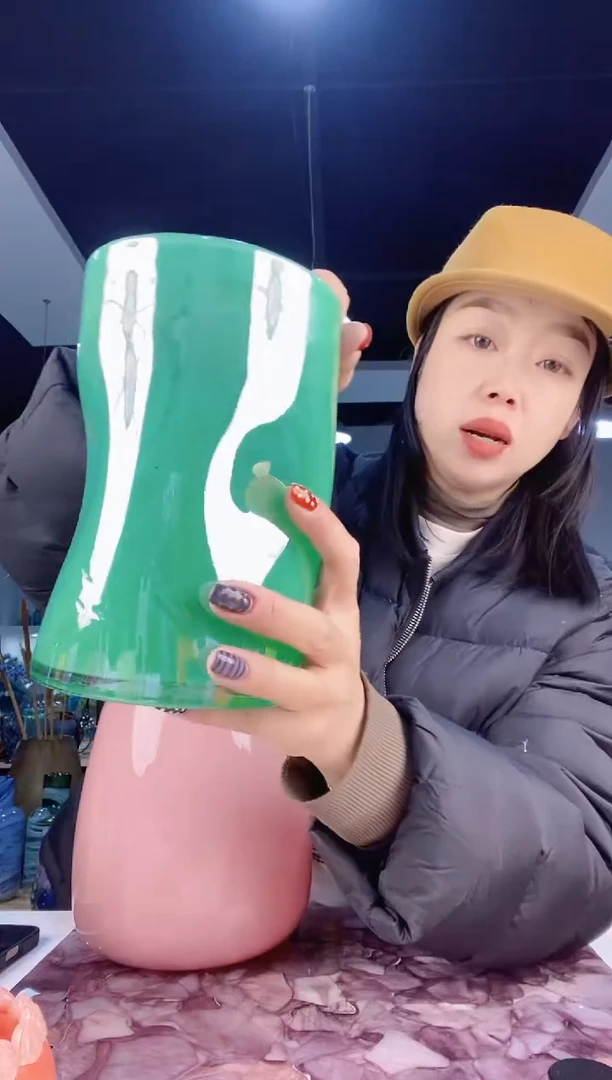 【闪购商品】琉璃慕忆家花瓶微瑕