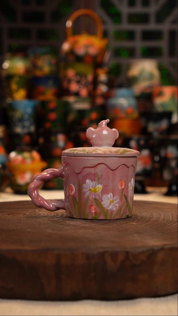 油画   手绘  釉下彩