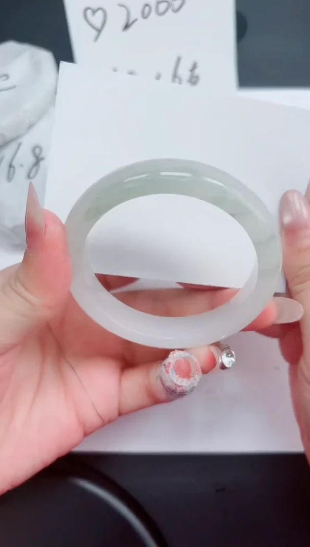 石英质玉手镯未镶嵌7-56.1