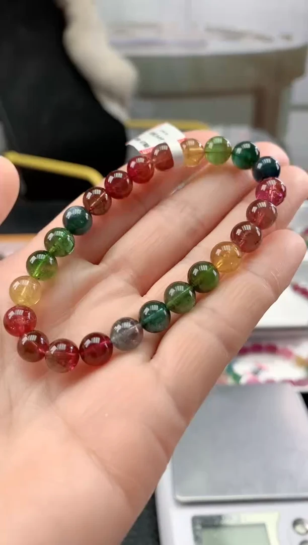 【闪购商品】碧玺手链未镶嵌多样性发一条