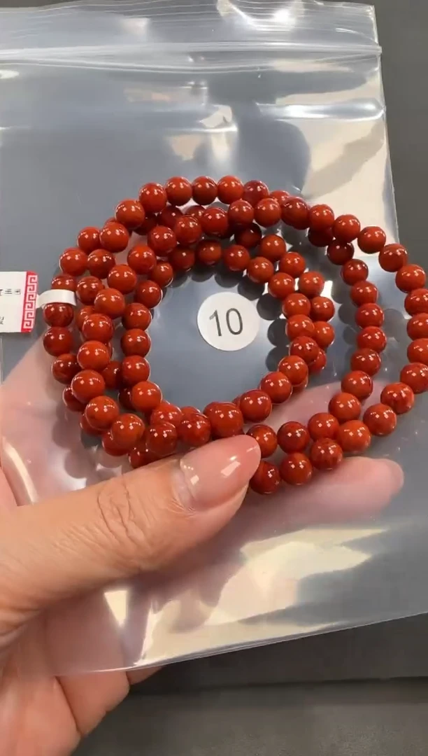 未镶嵌手串南红玛瑙O*a原矿无优化无胶裂虎皮纹火焰多圈6.5+
