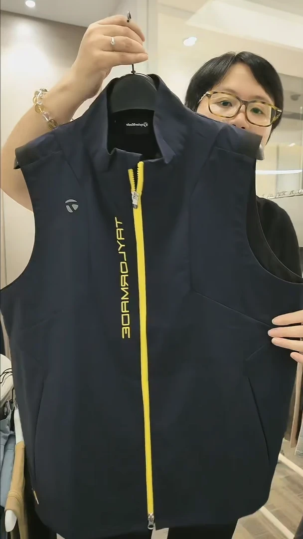 TM-防风背心-男士-U2143173-深蓝色-XXL