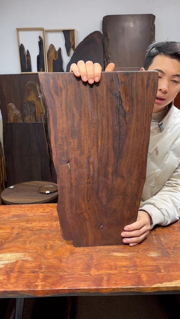 风车木（黑檀木）尺寸55*30*2.5编号531