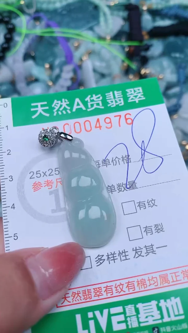 【闪购商品】翡翠颈饰未镶嵌.0004976