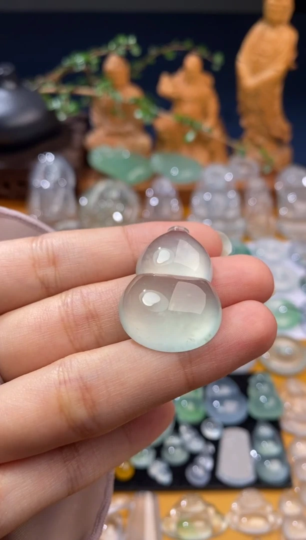 吊坠(不含链)未镶嵌翡翠葫芦