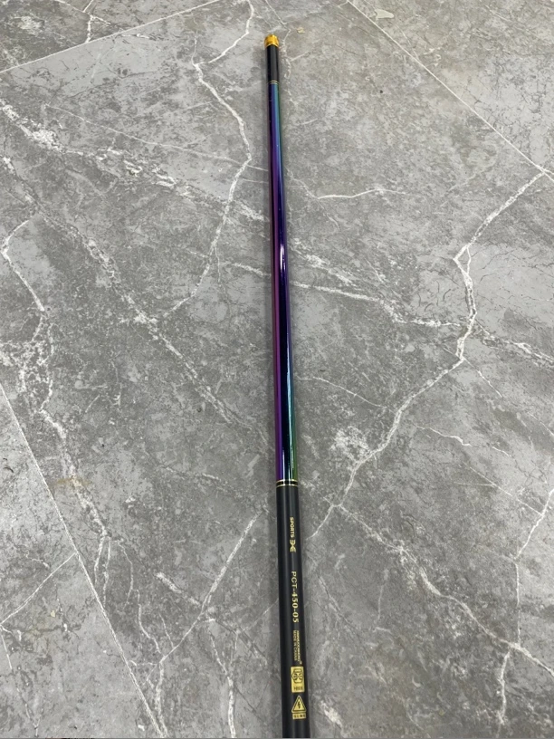 8H七彩电镀台钓竿