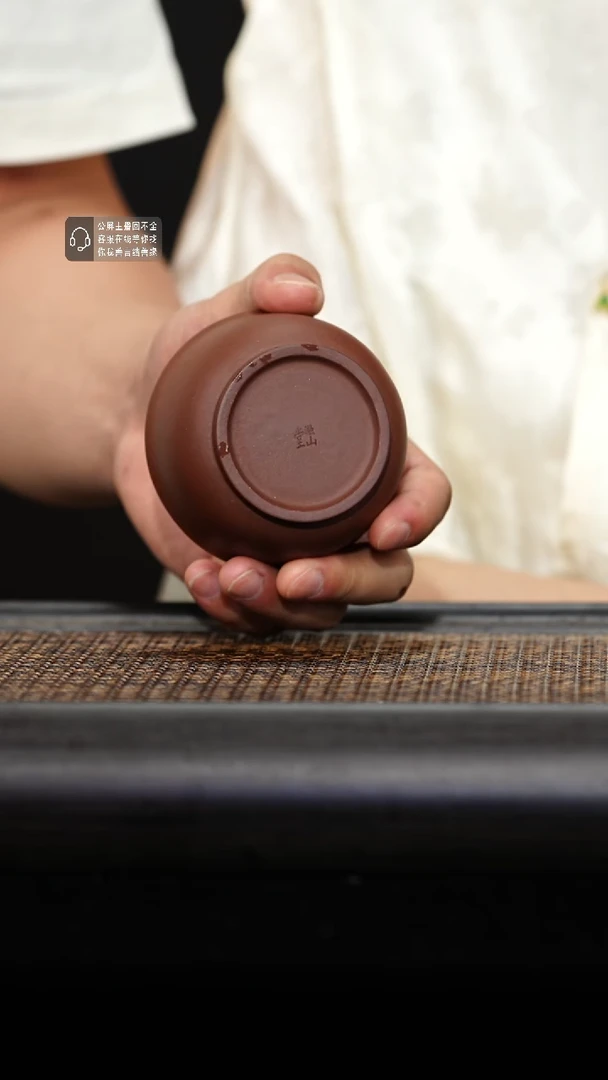 茶杯紫砂紫砂茶杯大口主人杯