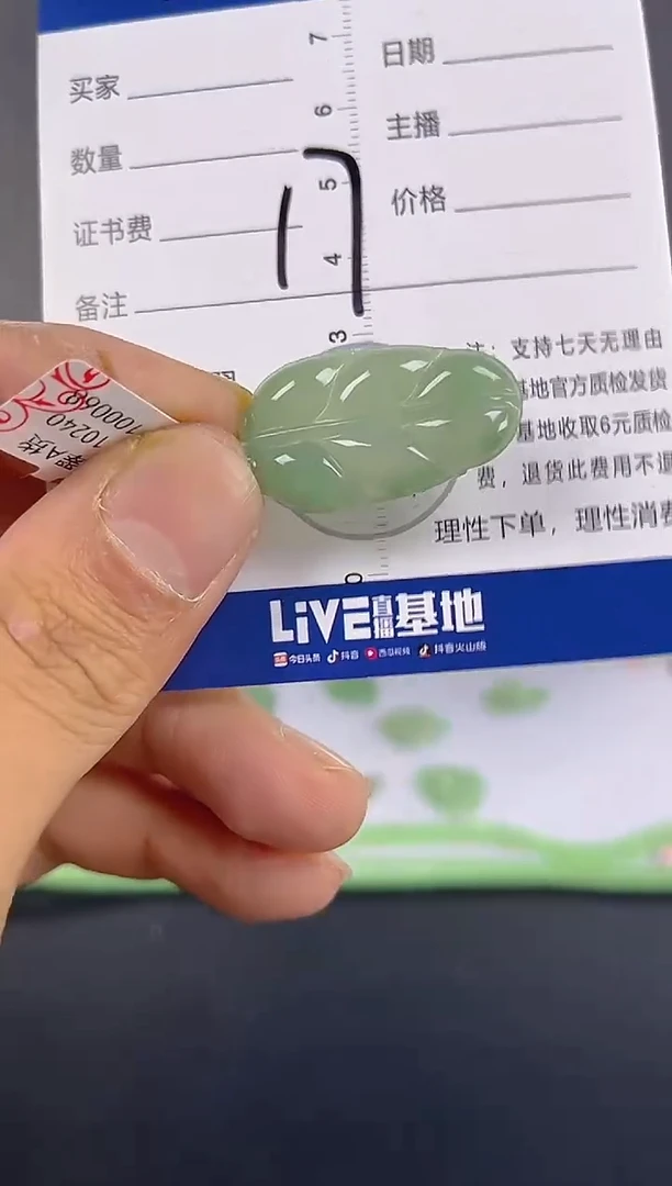 颈饰未镶嵌翡翠纯天然缅甸翡翠A货